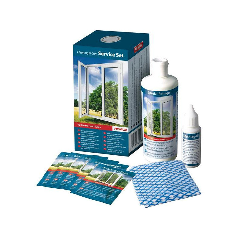 Pflegeset für Kunststoff-Oberflächen BASIC - weiß Pflegeset für Kunststoff-Oberflächen BASIC - weiß