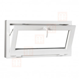Kunststofffenster | 120x50 cm (1200x500 mm) | weiß | Kipp-Fenster