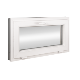 Kunststofffenster | 110x60 cm (1100x600 mm) | weiß | Kipp-Fenster