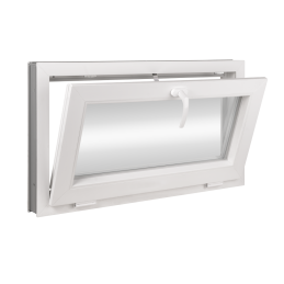 Kunststofffenster | 80x50 cm (800x500 mm) | weiß | Kipp-Fenster Kunststofffenster | 80x50 cm (800x500 mm) | weiß | Kipp-Fenster