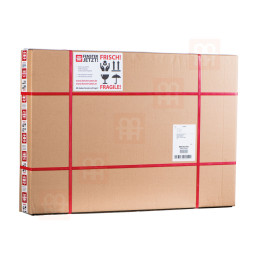 Weißes Kunststoff-Kippfenster 600 × 900 mm (60 × 90 cm) für Nebenräume Aplast 60